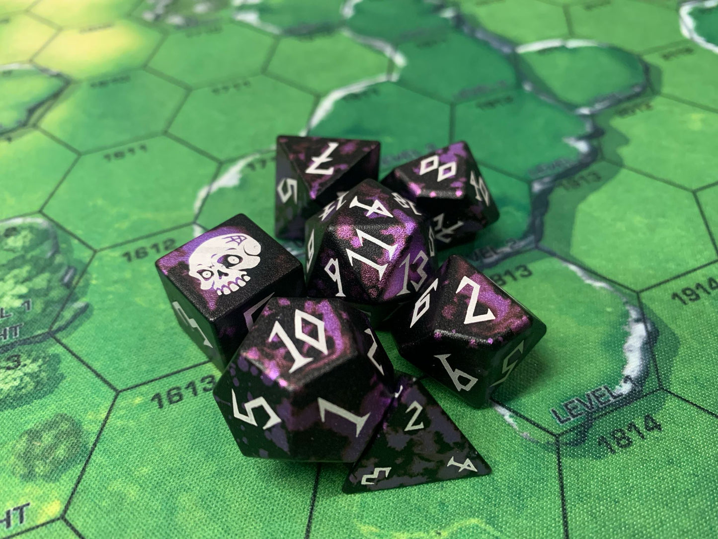 7 Piece Aluminium Polyhedral set