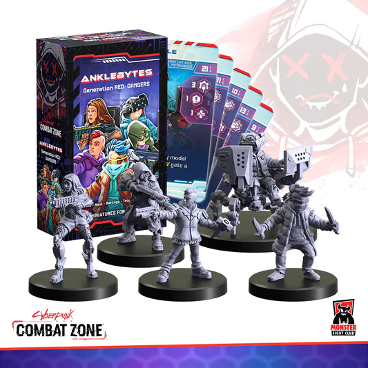 Cyberpunk RED Combat Zone - - Anklebytes (Gen  Red Gangers)