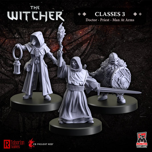 The Witcher - Classes 3: Doctor, Priest, Man-at-Arms